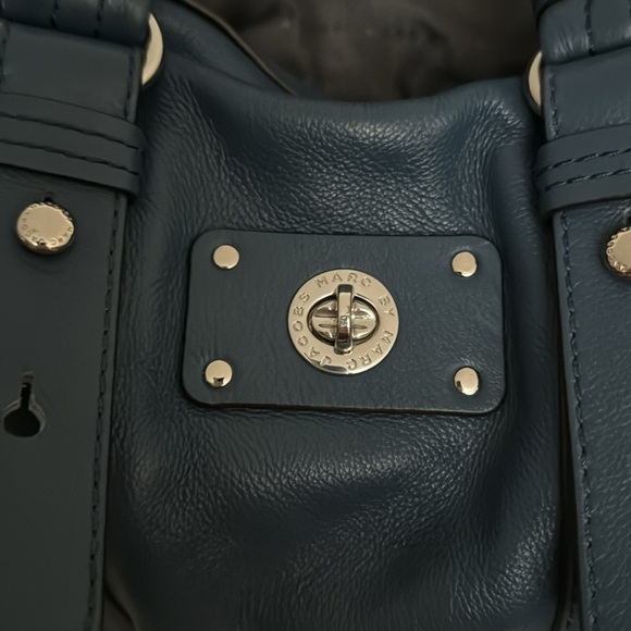 marc by marc jacobs blue leather purse - Picture 4 of 8